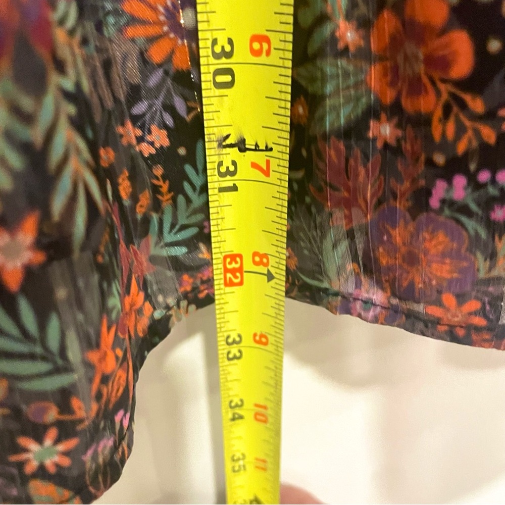 SOFT SURROUNDINGS Castille Floral Tunic Dress - Size Petite Large - Picture 15 of 16